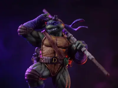 Statue teenage mutant ninja turtles donatello unleashed 1/10